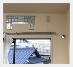 エアコン取り付け前の風景